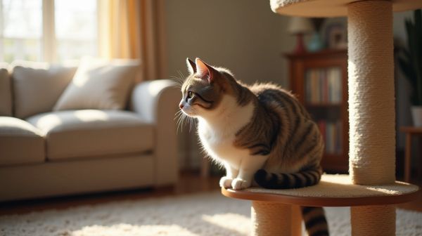 Pourquoi votre chat a besoin d'un arbre à chat en bois