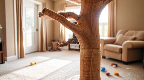 Top 5 avantages d'un arbre à chat en bois pour votre félin